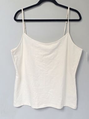 GAP Cream Spaghetti Strap Camisole
